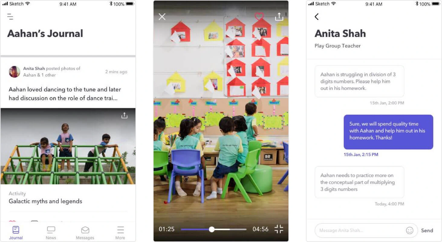 Making children's learning visible